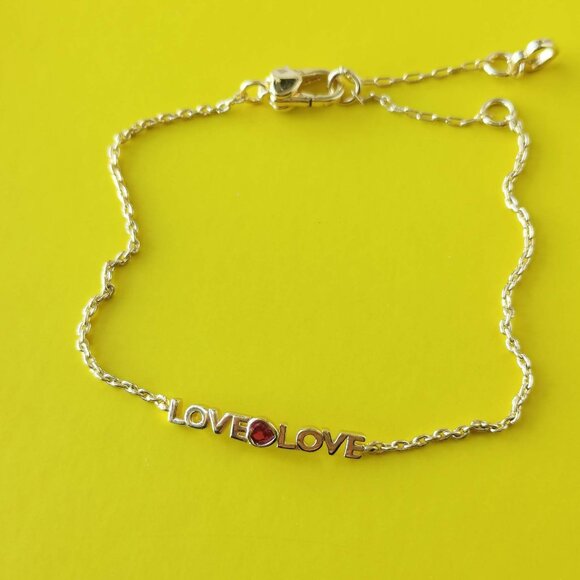 Kate Spade love you mom Gold Bracelet New - Picture 1 of 3